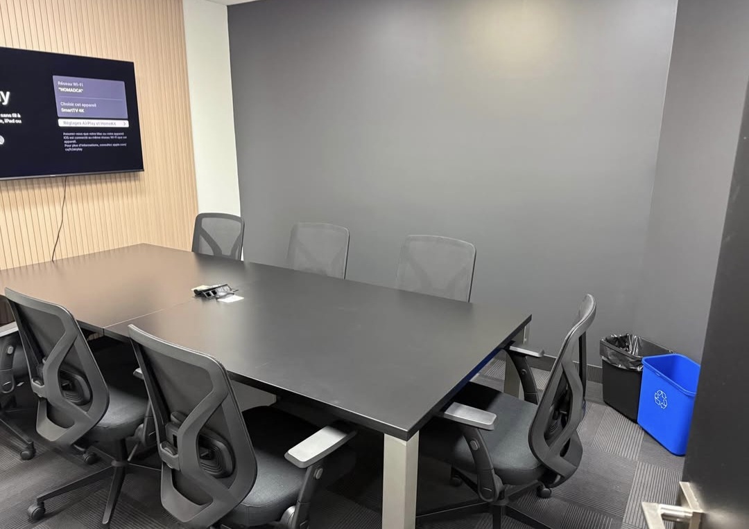 Salle de conférence entretenue par Présta Nett Québec